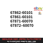 Toyota Oem Land Cruiser Front & Rear Rh Lh Door Weatherstrip Rubber Seal Kit. Fixed Price $399.99.