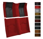 1970 Ford Mustang Mach Color Inserts Fastback Original Nylon Molded Carpet Kit. Fixed Price $344.95.