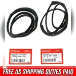 Front Left Right Door Rubber Seal Weatherstrip For Honda Accord Sedan 1990-93. Fixed Price $96.93.