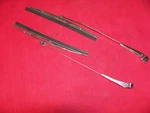 Ukn Short Chrome Windshield Wipers Arms Vintique Small Little Ford Hotrod 9 10. Fixed Price $22.95.
