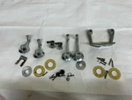 1963 1964 Galaxie Door Handle Interior Release Window Crank Vent Chrome Panel. Fixed Price $99.98.