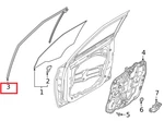 Fits Hyundai Venue Qx Lhf Door Wdo Glass-run Assy 2019-2021-GENUINE. Fixed Price $71.49.