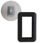Black Flush Mount Single 12V Switch Bezel Frame Trim Car Power Windows Door Lock. Fixed Price $19.95.