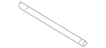 Genuine Mazda Belt Weather-strip KB7W-59-821B. Fixed Price $28.34.