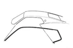Mustang Roof Rail Weatherstrip Fastback Pair 1969 - 1970 Daniel Carpenter. Fixed Price $70.95.