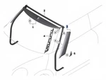 Mini Cooper Convertible Right Column Post Trim Black New Oem 51137356298 F57. Fixed Price $119.99.