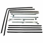 Window Sweeps Felt Kit Weatherstrip 1966-1967 Ford Bronco Suv Pickup. Fixed Price $179.95.