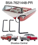 1955 1956 Ford Crown Victoria & Convertible Vent Wing Window Rubber Seals. Fixed Price $124.88.