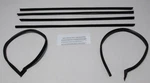 Window Sweeps Weatherstrip 1967-1968 Ford Mustang Fastback Black Front Rear. Fixed Price $268.28.