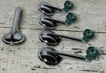 Vtg Gm Window Handle Cranks Chrome Green Chevy Pontiac 4150767 4151895 4151893. Fixed Price $27.97.