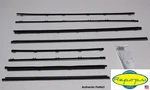 1965 Pontiac Tempest 2-DOOR Hardtop Window Felt Fuzzie Rubber Seal 8 Pc Kit. Fixed Price $299.99.