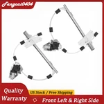 Fits 02 - 06 Jeep Liberty Front Lh Rh Pair Set With Motor Power Window Regulator. Fixed Price $144.00.