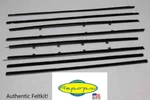 1960 Chevy Bel Air 2-DOOR Hardtop Window Felt Fuzzies Rubber Seal 8 Pc Kit. Fixed Price $255.99.